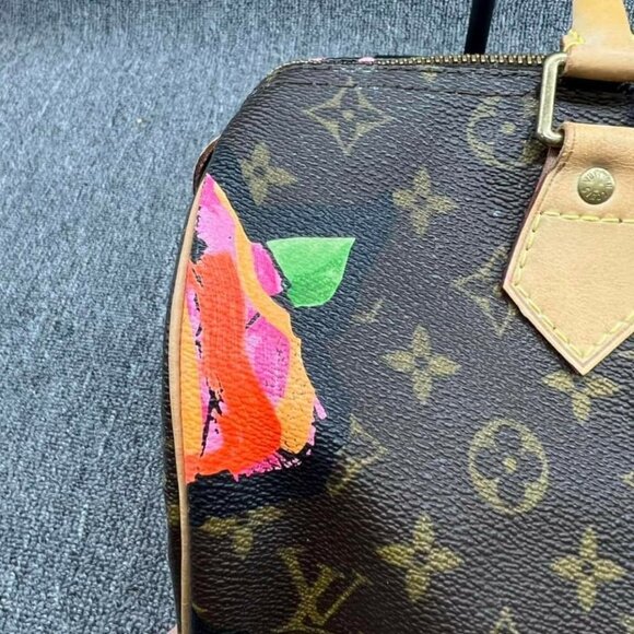 100% Authentic Louis Vuitton Speedy 30 Limited Edition Hand Bag - Picture 6 of 16